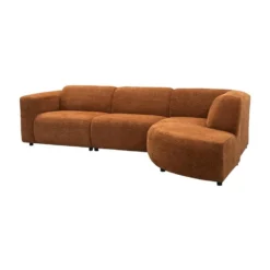 UMIX Hoekbank Astoria Voster - Terracotta -Puur Woood Winkel 10107250 0303