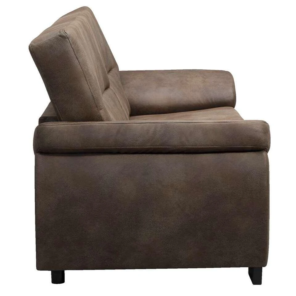 Bank Milo 2-zits - Bruin 3 Bank Milo 2-zits - Bruin - Afbeelding 3