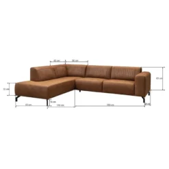 Hoekbank Otis Links - Cognac -Puur Woood Winkel 10112060 9600