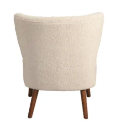 Fauteuil Lexi - Stof Teddy Crème -Puur Woood Winkel 10200720 0900