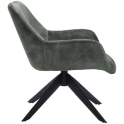 Fauteuil Mace - Stof - Donkergroen -Puur Woood Winkel 10201166 1800