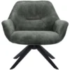 Fauteuil Mace - Stof - Donkergroen