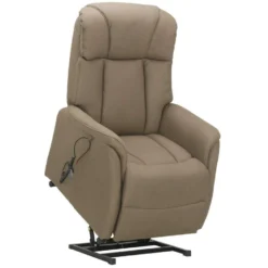 Relaxfauteuil Nebraska (sta-op) - Bruin -Puur Woood Winkel 10205547 0811
