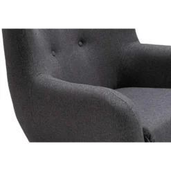 Fauteuil Viborg - Stof - Grijs -Puur Woood Winkel 10209325 9001
