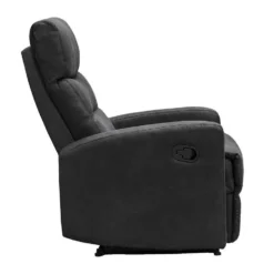 Relaxfauteuil Jackson - Stof - Zwart -Puur Woood Winkel 10209885 8000