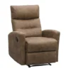 Relaxfauteuil Jackson - Stof - Lichtbruin