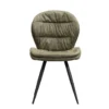 Eetkamerstoel Lenn - Stof - Olijfgroen