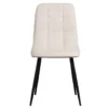 Eetkamerstoel Mimosa - Stof - Crème