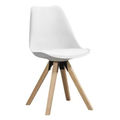 Eetkamerstoel Senja - Wit - Hout