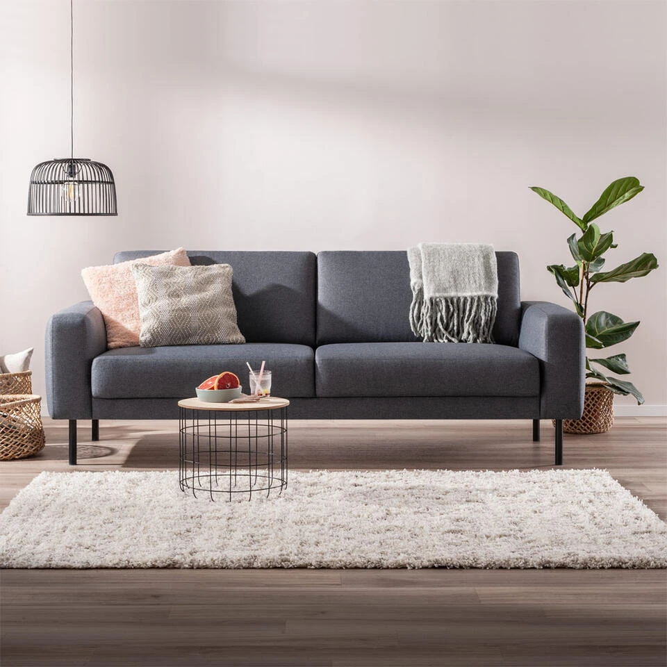 Bank Tom Small 3-zits - Grijs 2 Bank Tom Small 3-zits - Grijs - Afbeelding 2