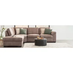 Hoekbank Tom Large - Taupe -Puur Woood Winkel 10910142 9050