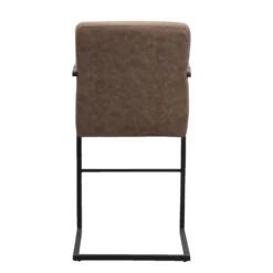 Barkruk Mats - Cognac -Puur Woood Winkel 11159013 0900