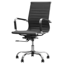 Bureaustoel Manhattan - Zwart -Puur Woood Winkel 11201000 0301