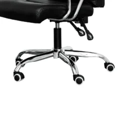 Bureaustoel Palermo Zwart -Puur Woood Winkel 1146278872 0102