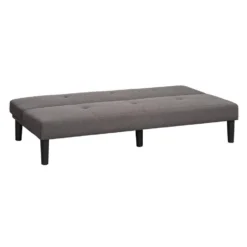 Slaapbank Cairns - Antraciet - 74,5x188x88 Cm 7 Slaapbank Cairns - Antraciet - 74,5x188x88 Cm -Puur Woood Winkel 12600360 0301
