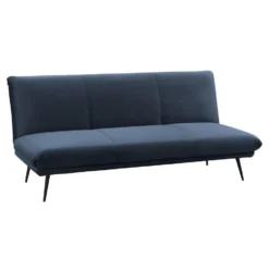 Slaapbank Lausanne - Blauw - 82x186x85 Cm -Puur Woood Winkel 12600470 0300