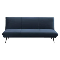 Slaapbank Lausanne - Blauw - 82x186x85 Cm
