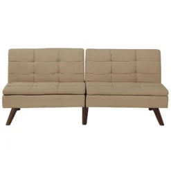 Beliani Driezitsbank - RONNE Bruin Polyester