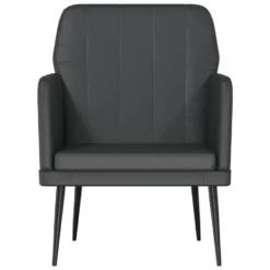 VidaXL Fauteuil 61x78x80 Cm Kunstleer Zwart -Puur Woood Winkel 15325584605c49a3803fa433e7224f9b