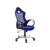 Beliani Bureaustoel ICHAIR - Blauw Polyester