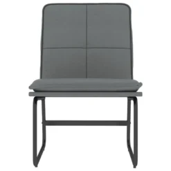 VidaXL Loungestoel 54x75x76 Cm Kunstleer Grijs -Puur Woood Winkel 176fd91ad96842018379753c928a5dd9