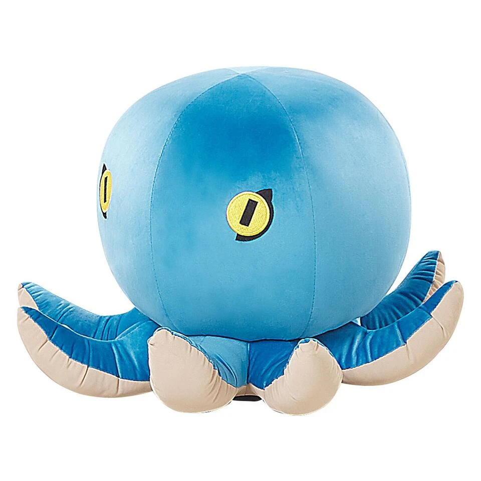 Beliani Dierenhocker OCTOPUS - Blauw Fluweel 1 Beliani Dierenhocker OCTOPUS - Blauw Fluweel