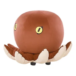 Beliani Dierenhocker OCTOPUS - Bruin Fluweel