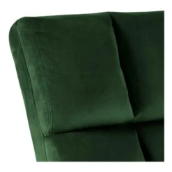 Sohome Fauteuil Wendolyn - Velvet - Groen -Puur Woood Winkel 19514157a40445a38428dbe046b76da3