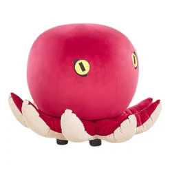 Beliani Dierenhocker OCTOPUS - Rood Fluweel