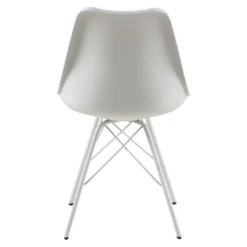 Sohome Eetkamerstoel - Set Van 2 - Sandro - PU - Wit -Puur Woood Winkel 19de1a1736774fec949ff8962326029e