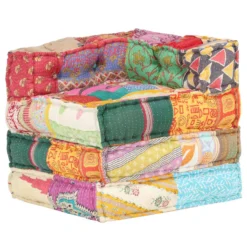 VidaXL Poef Modulair Stof Patchwork -Puur Woood Winkel 1dfbb9c308cc4f7b83b5a31673959ba0