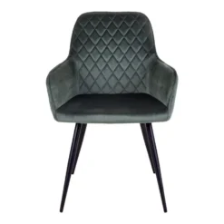 Giga Meubel Eetkamerstoel Velvet Groen - Zithoogte 47cm - Stoel Harbo -Puur Woood Winkel 239f611b914f47e9bfb13ceb2c388077