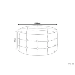Beliani Poef TAMPA - Groen Fluweel -Puur Woood Winkel 25a588ee19ca4f19835ba60408f9b94a 1