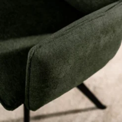 Hoyz Collection - Eetkamerstoel E610 Groen - 64x62x87 - Set Van 2 -Puur Woood Winkel 27769ed15713481783a68721d0d5fb8e