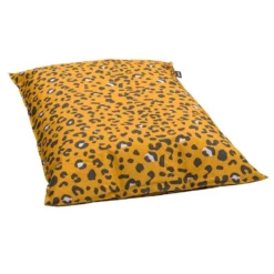 Lebel Zitzak Leopard - Oker - 100x150 Cm -Puur Woood Winkel 35100037 0300