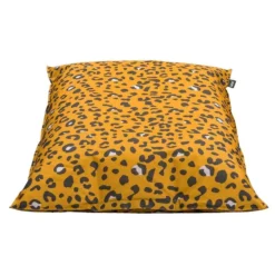 Lebel Zitzak Leopard - Oker - 100x150 Cm -Puur Woood Winkel 35100037 0500