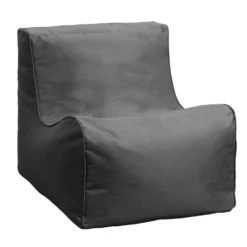 Lebel Loungestoel - Antraciet - 80x60x65 Cm -Puur Woood Winkel 35100049 0300