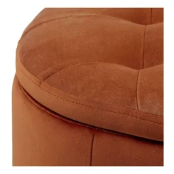 Sohome Poef Takeesha - Velvet - Koper -Puur Woood Winkel 372194c3d3bc4519ba36df21afe4d9d2