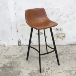 Giga Meubel Barkruk Zwart - Zithoogte 73cm - Metaal & PU Leer - Barkruk Hugo -Puur Woood Winkel 416e40807a66417a9b756ecbc24b5e6b