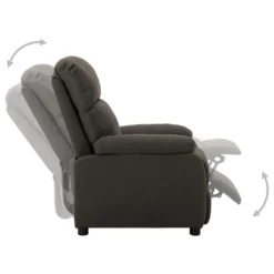 VidaXL Fauteuil Verstelbaar Elektrisch Stof Taupe -Puur Woood Winkel 47c5decbe1d043a0aed0f80b99032e63