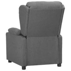 VidaXL Fauteuil Verstelbaar Stof Lichtgrijs -Puur Woood Winkel 497a05526c3f43bca25234babb597f1e