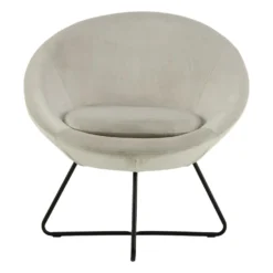 Sohome Fauteuil Kang - Velvet - Zand -Puur Woood Winkel 510fc2d745ad4393aa332e87f8201f77