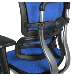 COMFORT Bureaustoel Ergohuman Classic (met Hoofdsteun) - Blauw -Puur Woood Winkel 51b435f7603e44d18211966cd814ec12