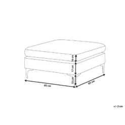 Beliani Ottomaan EVJA - Roze Fluweel -Puur Woood Winkel 538f66df43d9473cafcc1a545aa4ec8b 1