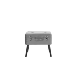 Beliani Hocker MALLARD - Grijs Fluweel 6 Beliani Hocker MALLARD - Grijs Fluweel -Puur Woood Winkel 5e10a8dc33df4f3ca17ba470fda0e39d