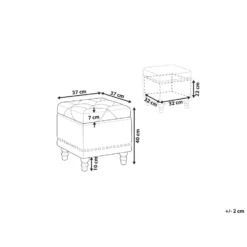 Beliani Poef LORETTO - Roze Fluweel -Puur Woood Winkel 5f3e6f6052e34d07aed3cb5a9d71abe2