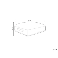 Beliani Poef MELLAL - Multicolor Katoen -Puur Woood Winkel 6a966296892849118563791bb720a023