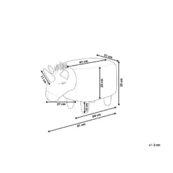 Beliani Dierenhocker UNICORN - Roze Polyester, Katoen 6 Beliani Dierenhocker UNICORN - Roze Polyester, Katoen -Puur Woood Winkel 6d27e107b243435bbab248c05247b511