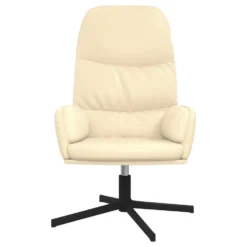 VidaXL Relaxstoel Kunstleer Crèmewit -Puur Woood Winkel 6fb4503fc9a34011b3ce3cd3d65d8ad0