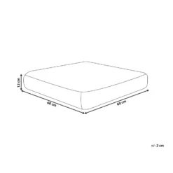 Beliani Poef CLONE - Geel Katoen -Puur Woood Winkel 808e12ce22f14299b6ee01de9eb97c7a 1